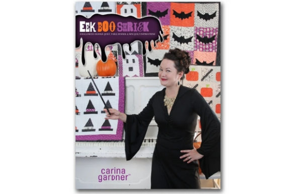 Eek Boo Shriek: A Spooktacular Halloween Quilting eBook and Fabric Collection