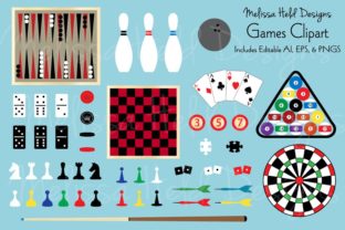 Games Clipart Graphics: A Practical Collection for Creators and Small Businesses