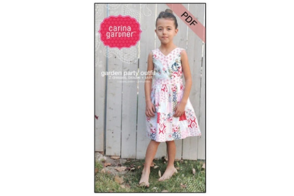 Garden Party Outfit Sewing Pattern