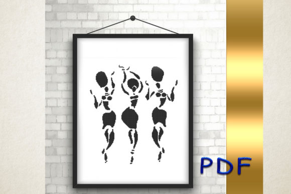 Modern Cross Stitch Pattern Africa PDF: An In-Depth Look at the Africa Woman Dance Design