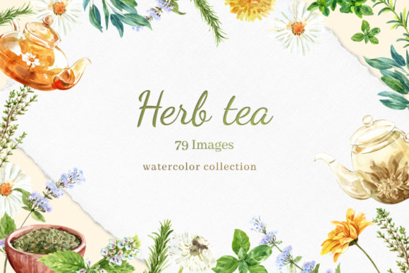 Tea Time with Herbal Tea for Health