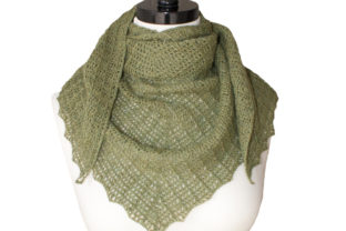 Verdant Shawl Crochet Pattern: A Leaf-Inspired Design for Intermediate Crafters
